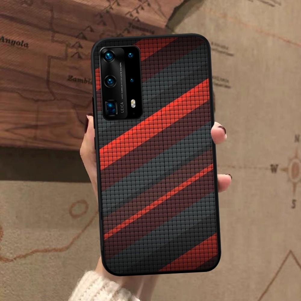 Car Carbon fibre Phone Case For Huawei P 8 9 10 20 30 40 50 Pro Lite Psmart Honor 10 lite 70 Mate 20lite
