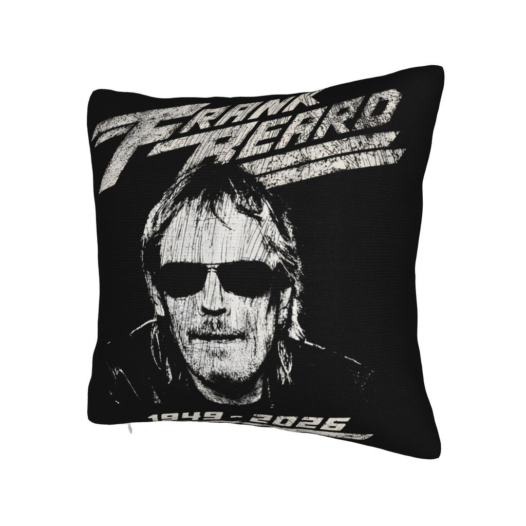 Decorative Pillowcases RIP Frank Beard Merchandise Seat Pillow Case Cover Zippered Multiple Sizes