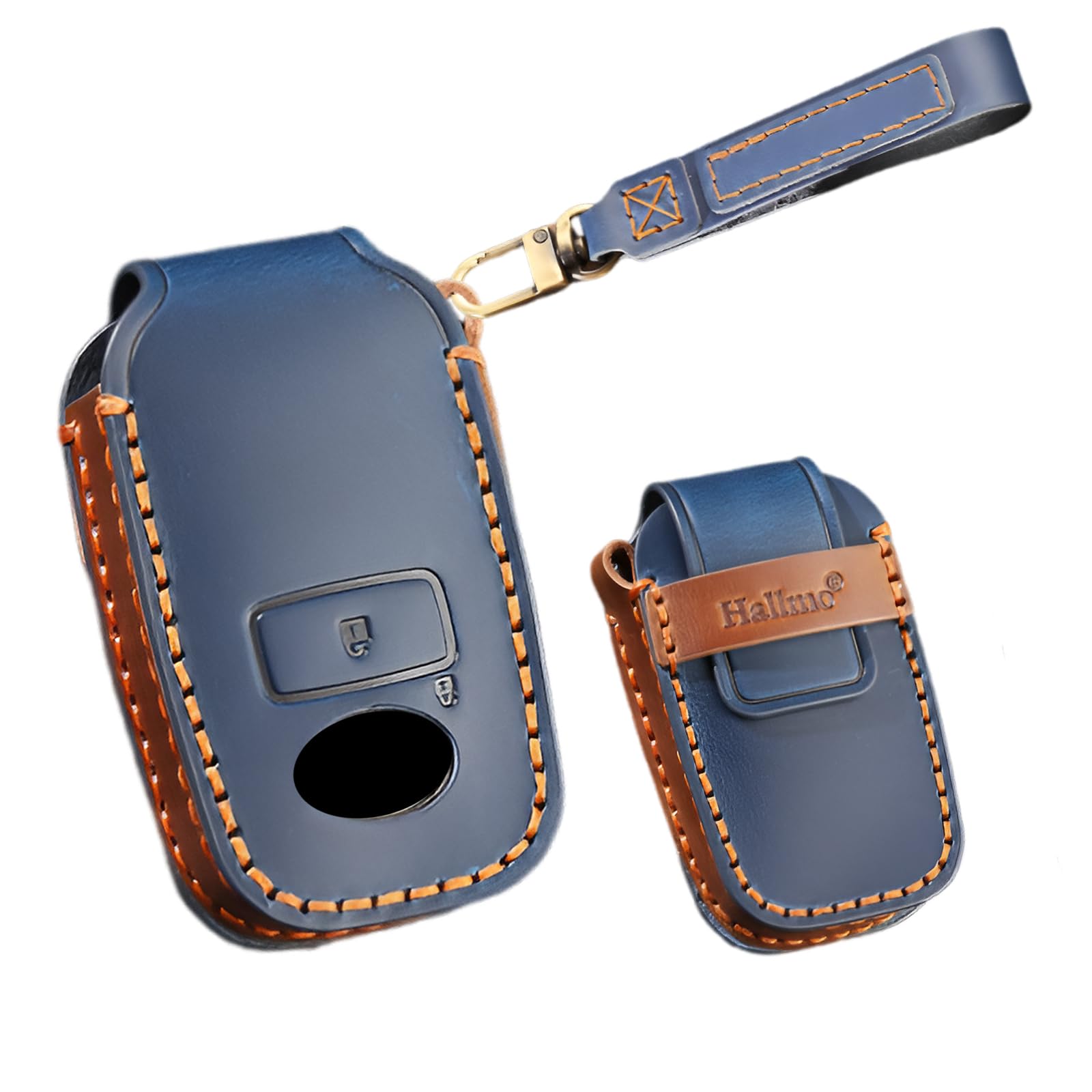 

[TECART] Toyota Daihatsu Dedicated Key Case, Key Cover, Keychain, Daihatsu Smart Key Case, Toyota синий