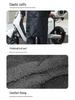 Windproof Winter Fleece-Lined Electric Vehicle Riding Coat