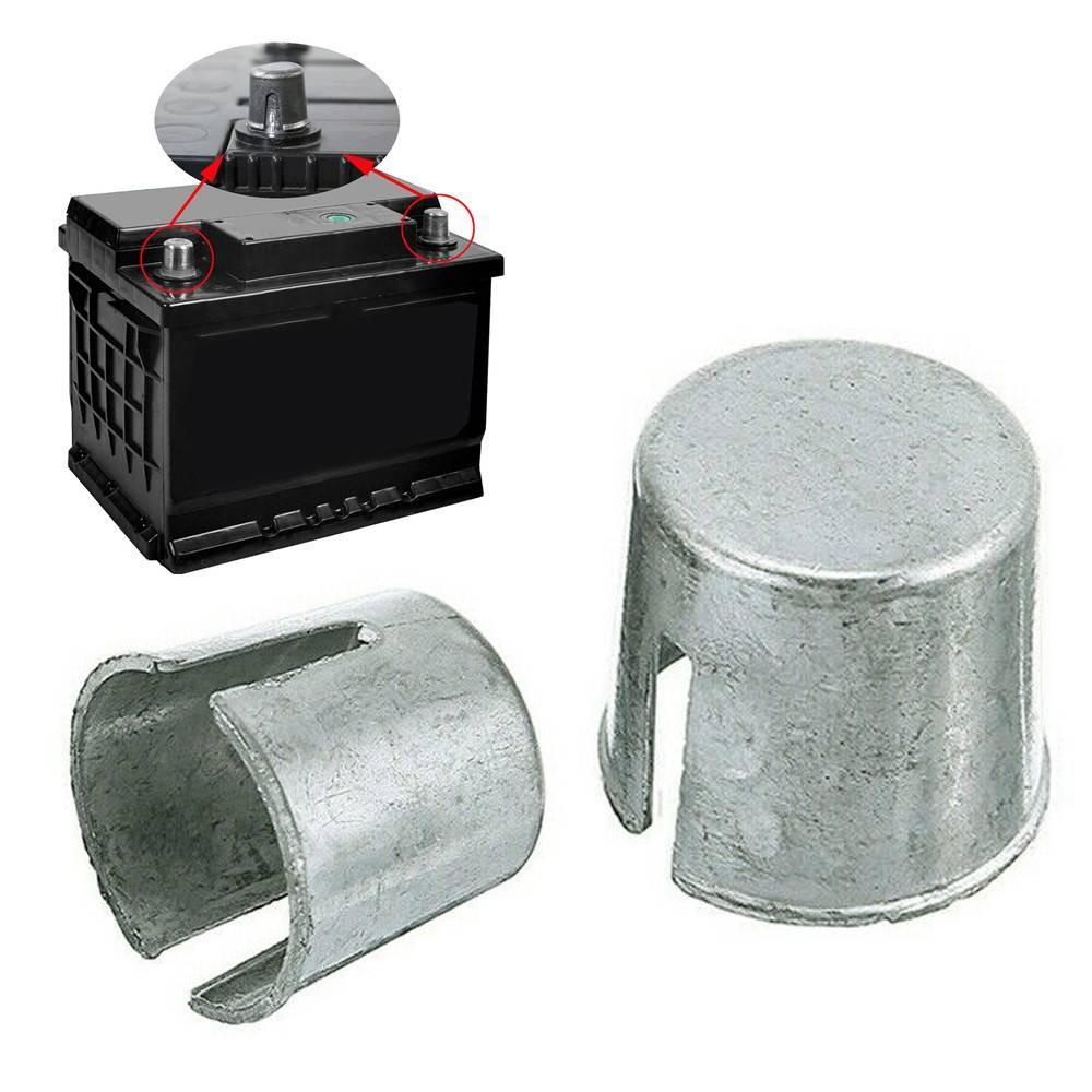 

2pcs Car Battery Terminal Converters Post Repair Shims - Repair Worn Posts Loose Terminal Posts Auto Repair Tools China Mainland