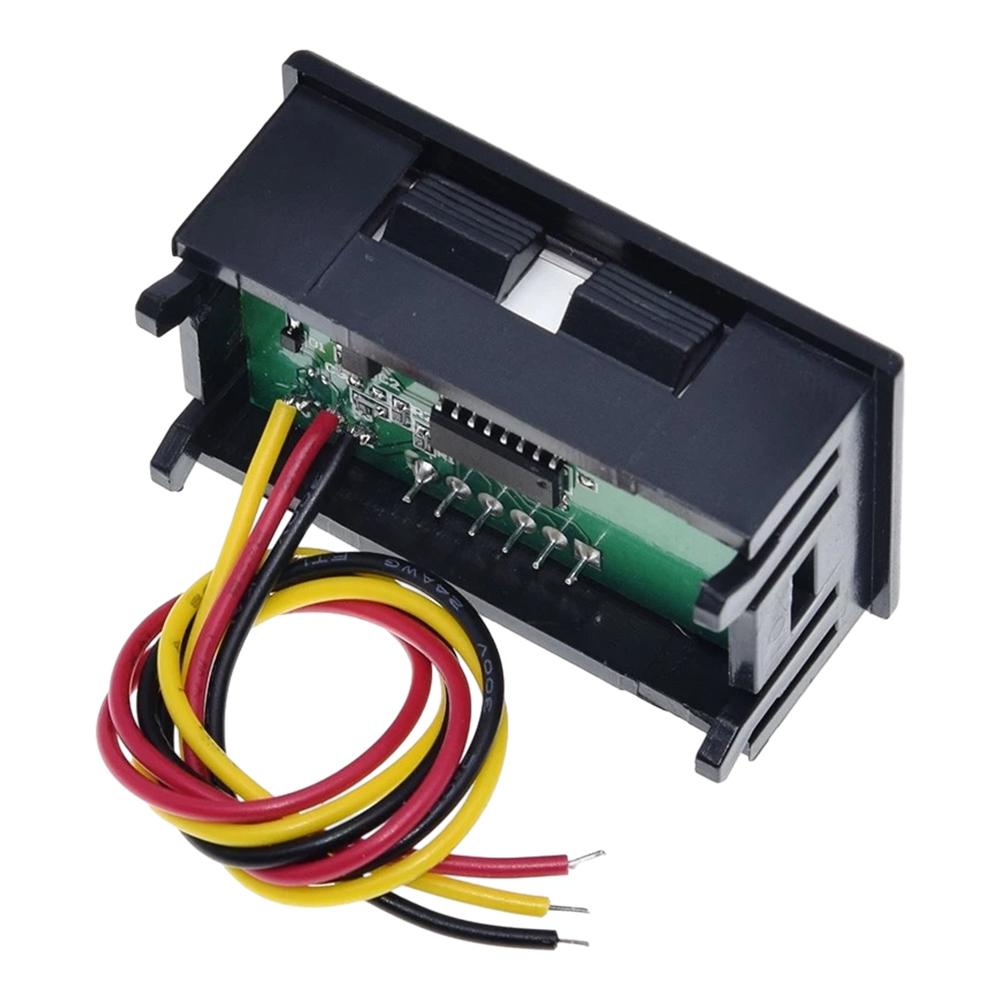 

AU 0.56IN Volt Instrument Tool 2 Wire Voltage Gauge Meter DC 5-120V (Red)