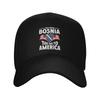 I Am From Bosnia Take Me To America Hat Men Women Leisure Wear Snapback Hat Adjustable