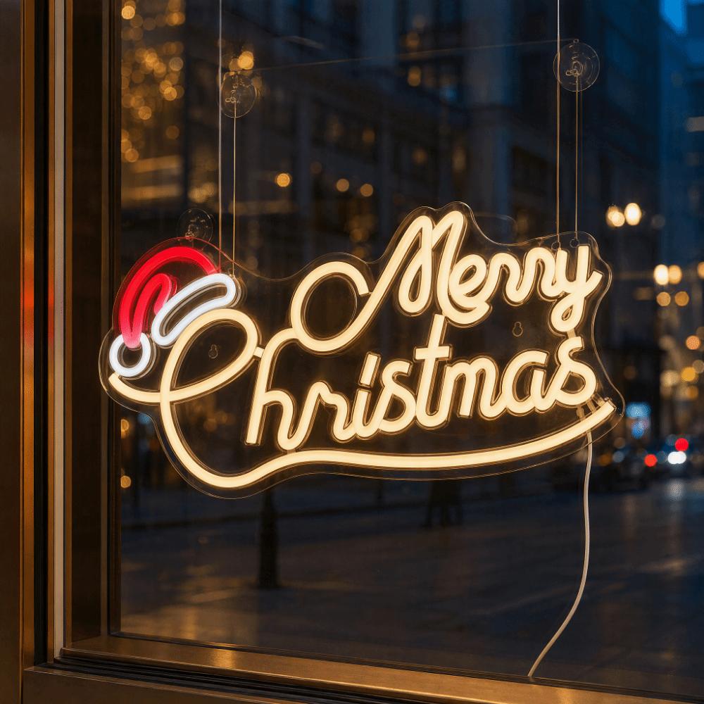 USB Plug Powered LED Wall Decorative Light Panel Holiday Neon Light  Christmas Party Decoration