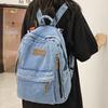 Denim Women's Backpack Fashion Student School Bag Lightweight Women Travel Backpacks College Girls School Backpack