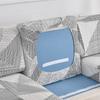 Neuer floral bedruckter Stretch-Sofa-Sitzkissenbezug, Rückenlehnenschutz für Couch, Sofabezug in L-Form, Chaselong-Schonbezüge