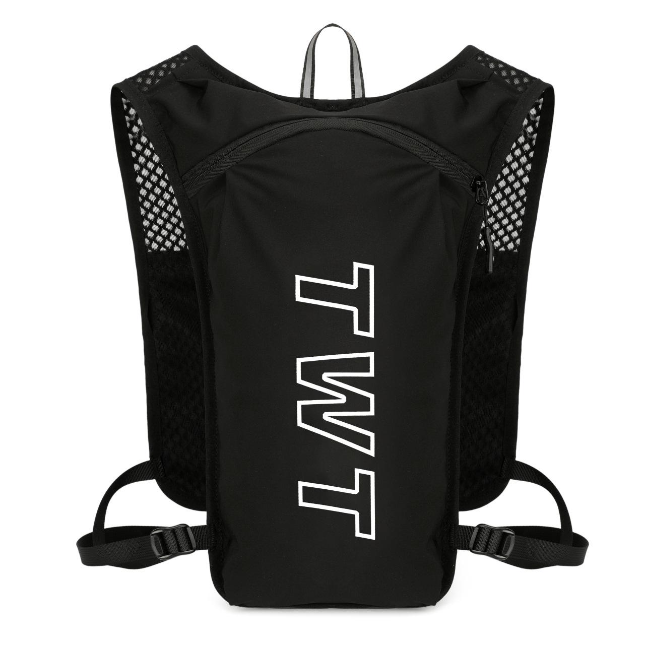 

Надлегкий Водонепроникний Унісекс Гідратаційний Рюкзак для Походів, Велоспорту та Марафону 20x5x37 cm чорний