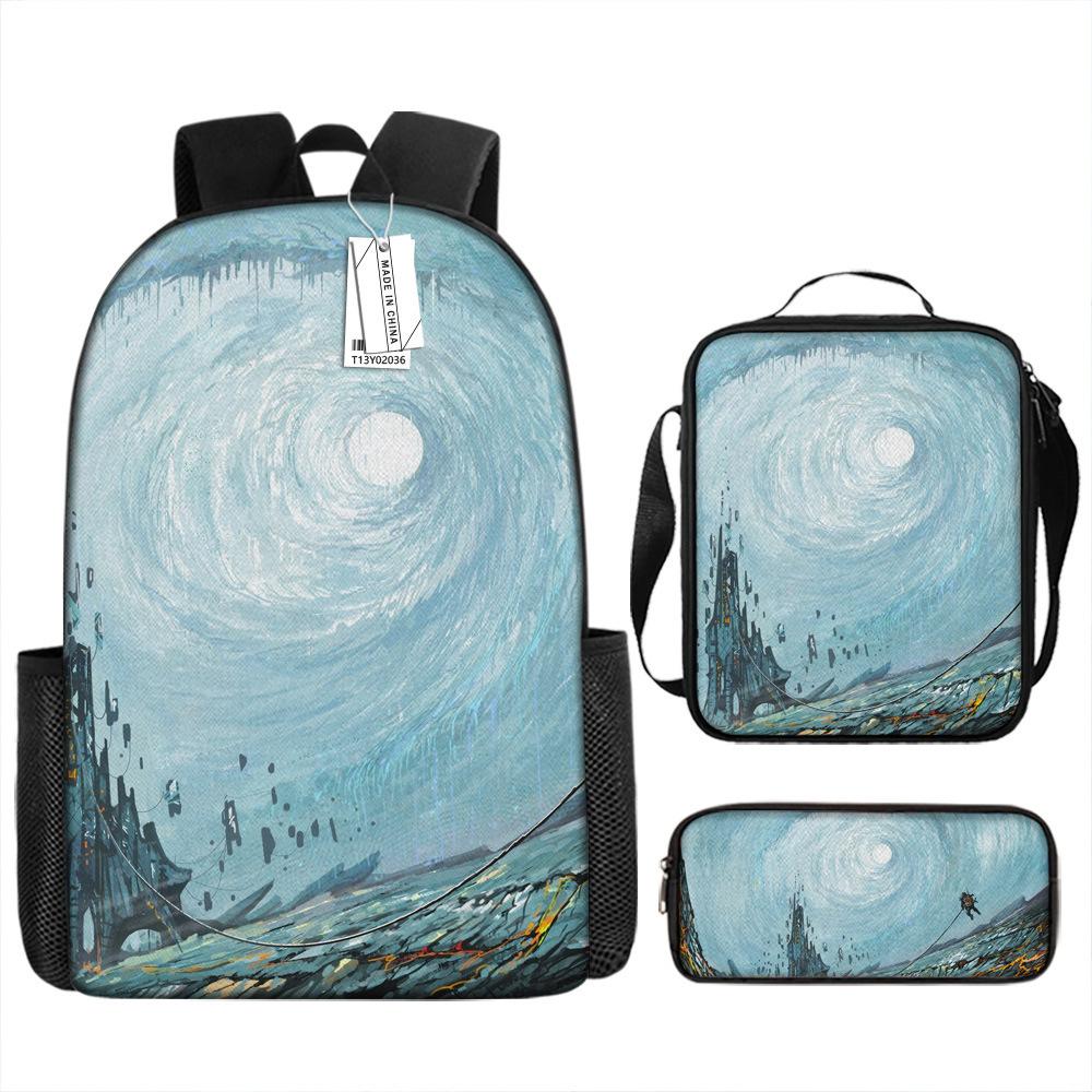 New astronaut schoolbag, boys, primary school students, grades 3 to 6, handsome and lightweight, junior high school students, backpack, large capacity