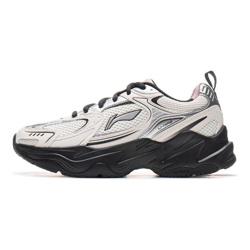 Li-Ning Meteor 2K Women Low Top Dad Shoes Black White AGCU358-3 35