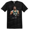 T-shirt Jayson Tatum Boston Joueur de Basketball Celtics Portrait Sportif Tee
