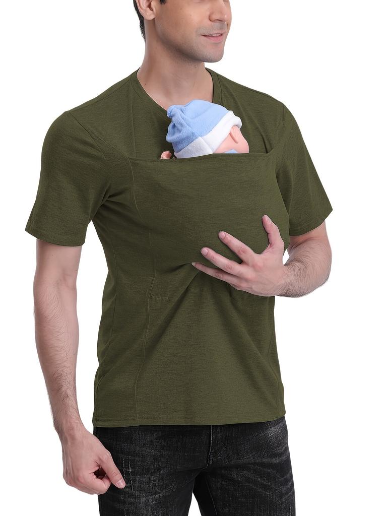Kangaroo Dad Multifunctional Men's T-Shirt