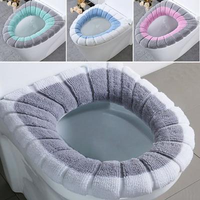 Bathroom Warmer Toilet Washable Soft Pad Seat Closestool Cover Lid Mat Cushion