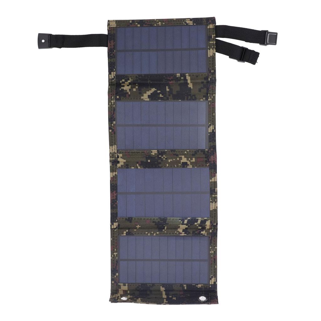 10W 5V Portable Folding Solar Panel Charger Kit IP65 Foldable Solar Charger Board for Camping