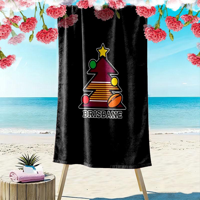 Broncos Strong Print Beach Towel, Large Soft Quick Dry Towel for Beach Camping Swimming