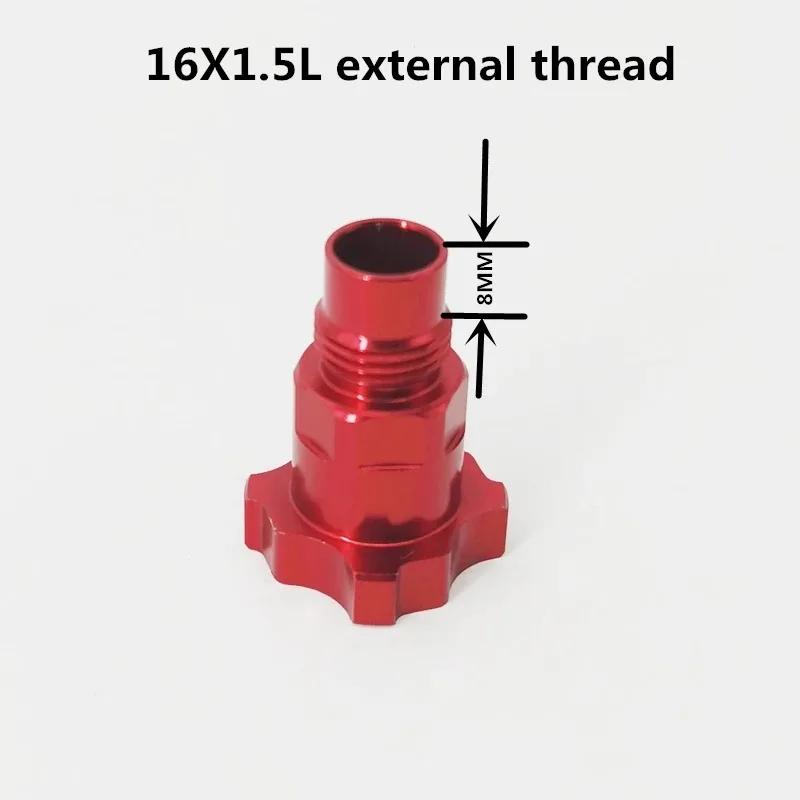 Aluminum Electrophoretic Spray Gun Adapter Wash Free Spray Can for Spray Gun Disposable Measuring Cup Air Spray Gun Cup Adapter