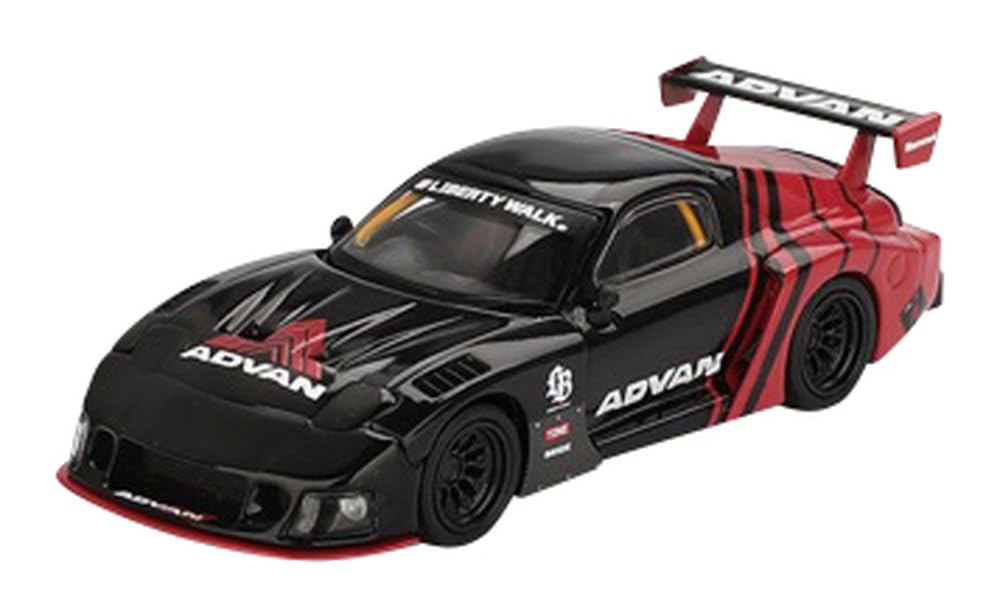 

MINI GT Scale Mazda Silhouette ADVAN Finished Model 1/64 RX-7 LB-Super (Left-Hand Drive) MGT00983-BL