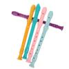 1Pc 8 Holes Plastic Recorder Long Flute Woodwind Instrument Colorful Kids Gift Flute For Clarinet Beginner Flute Woodwind