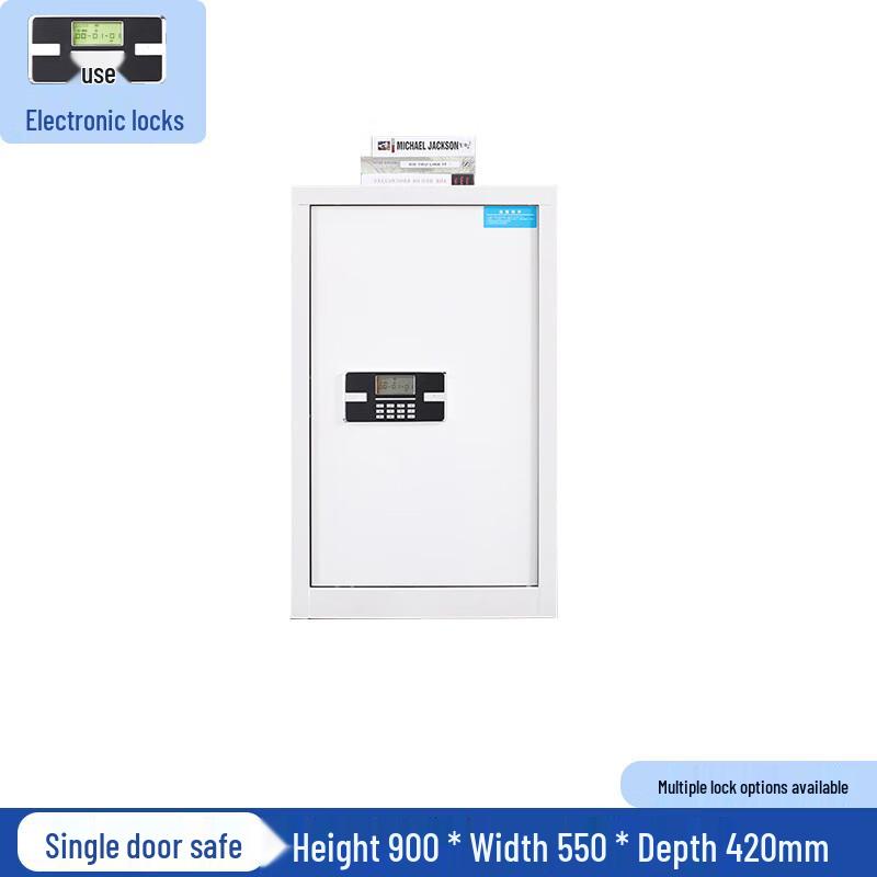 Ayoub Single Door Fingerprint Electronic Security Cabinet