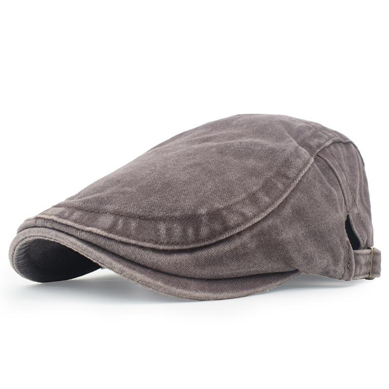 Japanese-Style Denim Newsboy Cap For Men Fashion Retro Hat Versatile Korean-Style Beret Casual Newsboy Cap For Women Trendy
