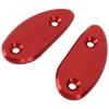 2PCS Motorcycle Rear Mirror Hole Cover Aluminium Alloy Mirror Block Off Base Plates Fit for CBR1000RR 2020 to 2023