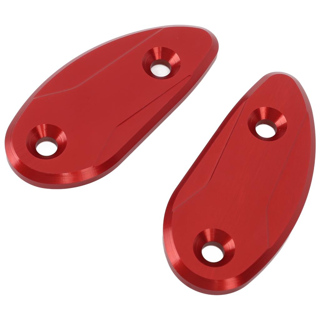 2PCS Motorcycle Rear Mirror Hole Cover Aluminium Alloy Mirror Block Off Base Plates Fit for CBR1000RR 2020 to 2023