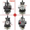 Motocross Modified Parts For Mikuni Carburetor PWK 21 24 26 28 30 32 34mm Motorcycle Flat Curtain Carb Moped Dirt Pit Bike