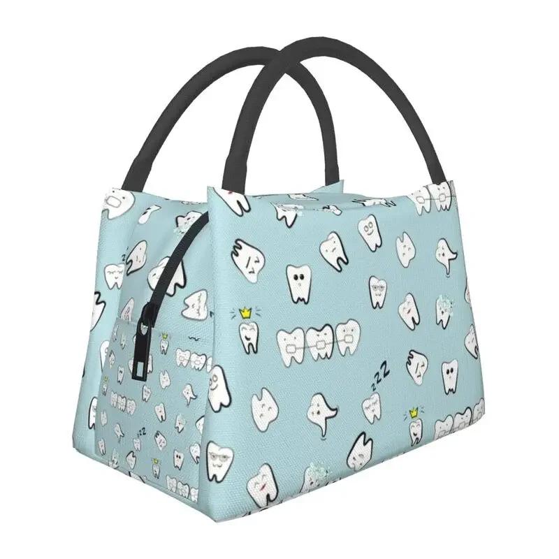 Cute Sparkly Vampire Thermal Insulated Lunch Bag Women Resuable Lunch Container for Work Travel Multifunction Meal Food Box