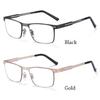 Blue Ray Blocking Anti-Blue Light Reading Glasses Ultralight Eye Protection Square Eyeglasses Metal Hyperopia Glasses Men Women