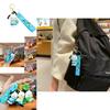 Cute Pochacco Car Hanging Ornament Colorful Rubber Cartoon Keychain Couple Bag Decoration