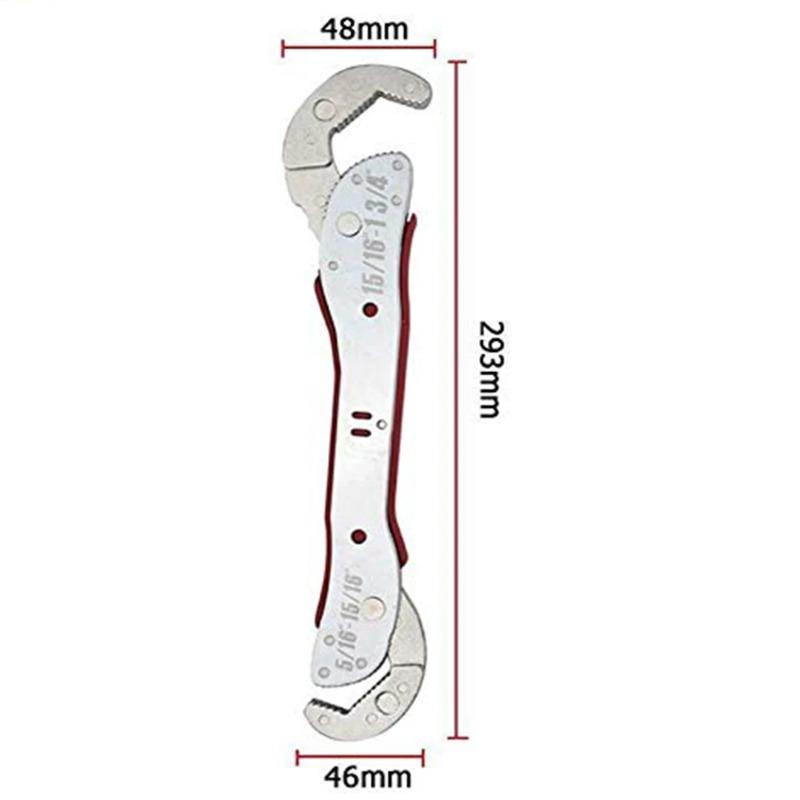 1Pc Mini Magnetic Ratchet Wrench 1/4"(6.35mm) Hex Shank Bidirectional Control For Single/Double Head Screwdriver Drill Bits Tool