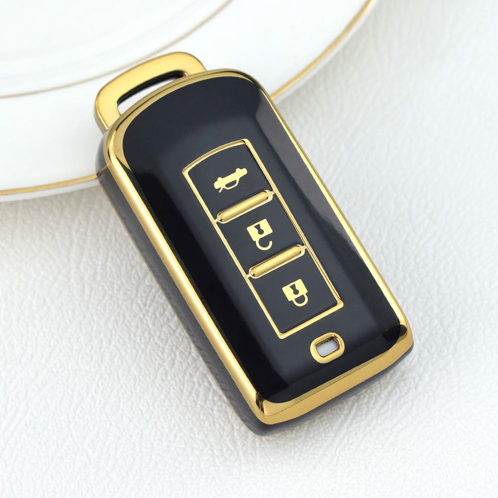 

Чехол-держатель для смарт-ключа из ТПУ для Mitsubishi Outlander Lancer 10 Pajero Sport ASX RVR L200 Eclipse Cross, автоаксессуары