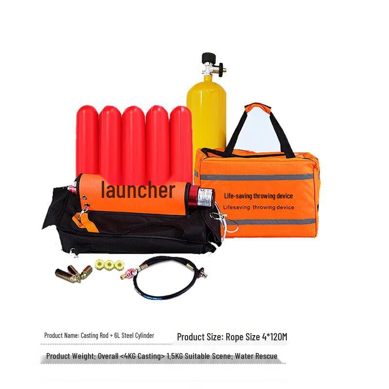Sea Crocodile Long-Distance Rescue Rope Thrower