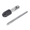 Adjustable Ratchet Tap Wrench T-Handle Tapping Ratcheting Wrench Hand Tool One Hand Operation for Automovtie Repair Tool