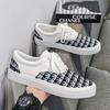 Kua Jing Dou Chuan Summer DIY High-Top Canvas Shoes - Breathable Unisex Design