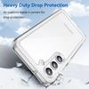 For Samsung Galaxy S23+ Case TPU+Acrylic Protective Phone Cover (Big Rear Lens Hole)