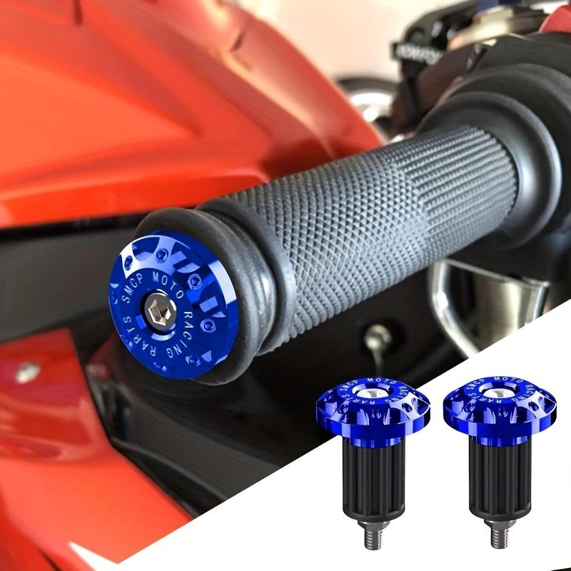 2pcs Universal Motorcycle Bar End Cap CNC Full Alloy for Handle Grip Motor Handlebar End Motorcycle Decoration Handle Plug Grip Stop