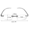 Square Rimless Myopia Glasses Women Men Ultralight Transparent Resin Nearsighted Eyeglasses  New Trendy Prescription Eyewear
