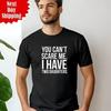 Lustiges T Shirt You Cant Scare Me I Have Two Daughters Bedruckt Muttertag Top Vintage Casual Slightly Versatile