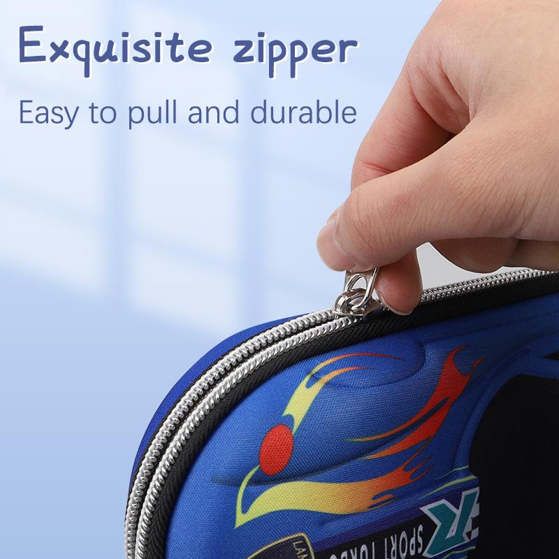 3D Racewagen Etuis Tekeningen School Etui Voor Kinderen Schrijfgerei Doos EVA PU Kunststof Pennen Etui Jongen Leuke Pennen Tas