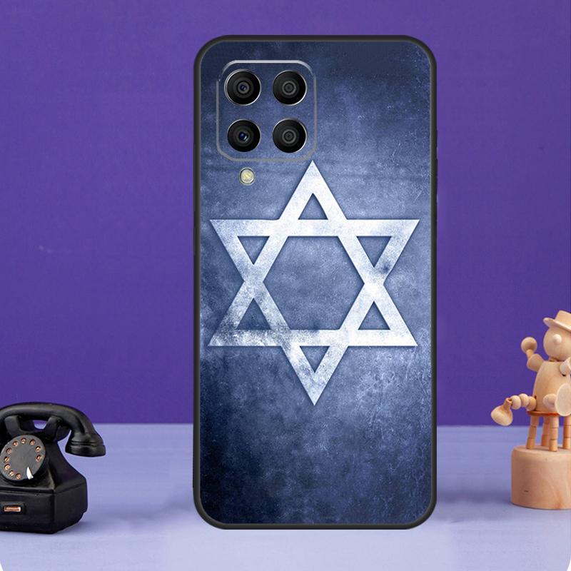 David Jewish Star Symbol Case For Samsung Galaxy M12 M32 M52 M56 M06 M16 M36 M54 M34 M14 M35 M55 M15 M11 M31 M13 M53