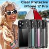 For iPhone 17 Pro Case Waterproof,  Built-in Screen Protector Shockproof Dustproof Snowproof Full Body Rugged Underwater Phone Case with Lanyard