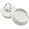 2Pcs Rubber Drain Stopper Fits 1-3/4 Inch to 1-7/8 Inch, Bathtub Drain Plug with Hanging Ring, Rubber Sink Stopper Drain Plug for Bathtub, Kitchen