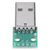 10PCS Mini USB Type a To DIP Adapter Board USB Type a Male Plug To DIP  Breadboard Design
