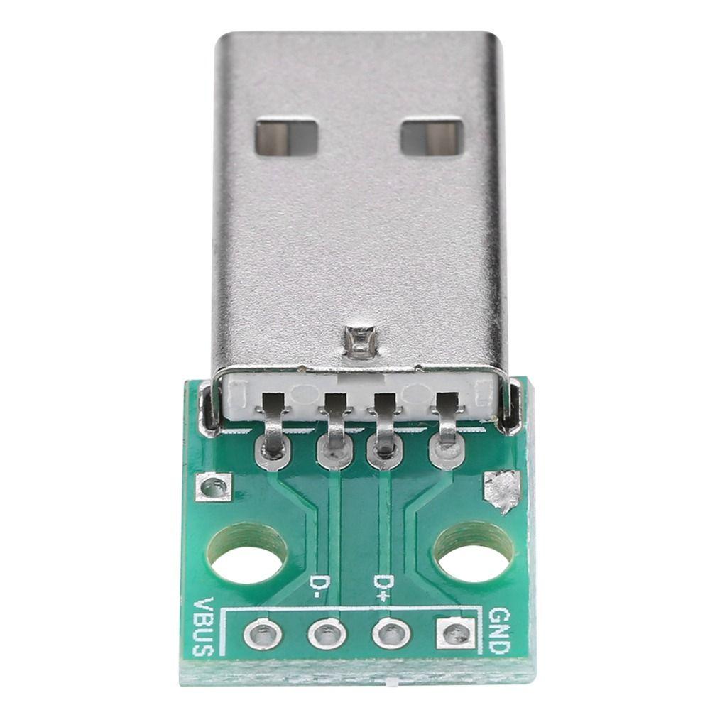 10PCS Mini USB Type a To DIP Adapter Board USB Type a Male Plug To DIP  Breadboard Design