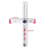 2 In 1 Drilling Positioning Ruler Combination Angle Ruler T-Shaped Ruler Cabinet Hardware Jig Drawer Installation Woodworking
