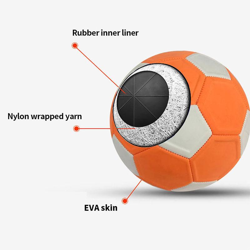 Size 5 Curve Soccer Ball Magic Football Swerve Training Toy High Visibility Outdoor Indoor Youth Football Toy Sports for Kids