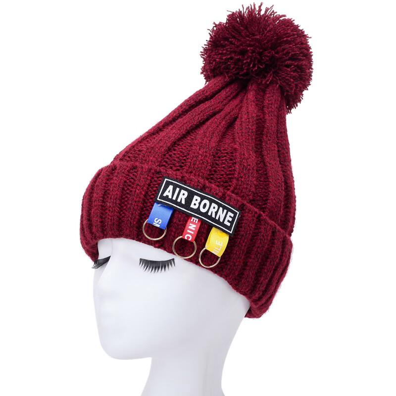 ZHENYUEQI Adorable Winter Knitted Pom-Pom Earflap Beanie One Size