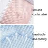 Ice Silk Fabric Breathable Dog Bed Skin Friendly Dog Bed Flounce Cooling Pet Bed  Indoor Use