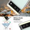 Luxury Clear Pnone Case Google Pixel 8 Pro 7a 7Pro 6 Pro 6a Four Corner Shockproof Soft Silicone TPU Back Cover Cases Shell