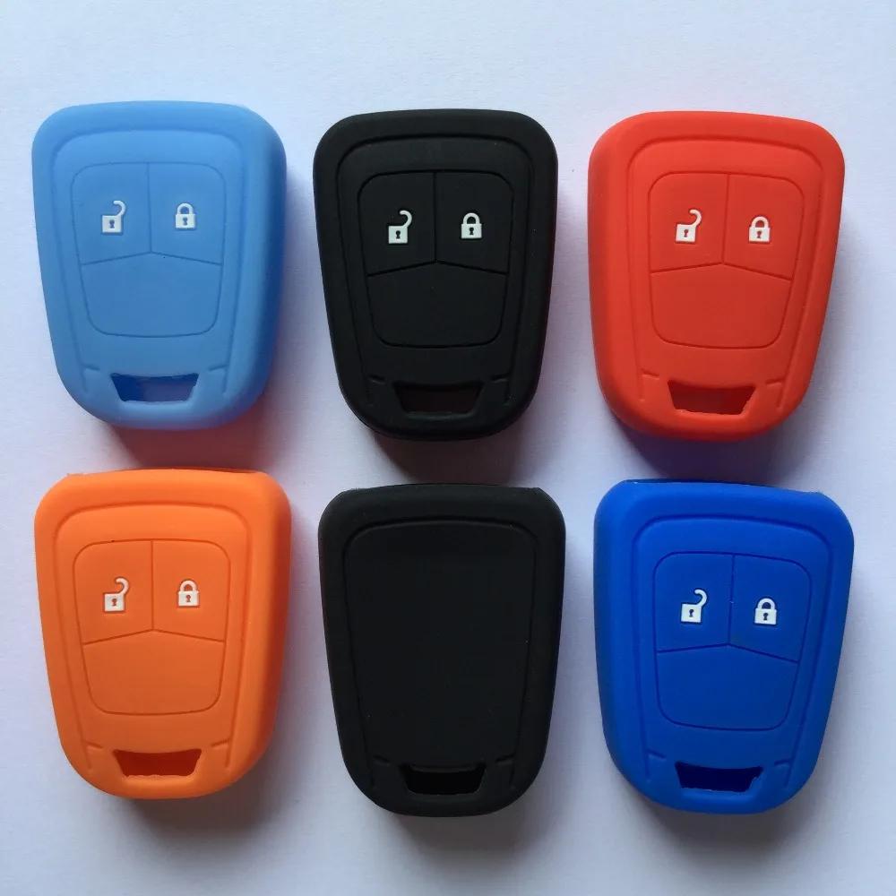 Skin Silicon Key Fob Case Holder For Opel Vauxhall Astra Mokka Zafira Vectra For Chevrolet  Remote Fob